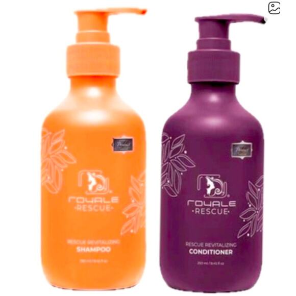 Royale rescue Revitalizing SHAMPOO & CONDITIONER SET-$150 MSRP. - Picture 1 of 5